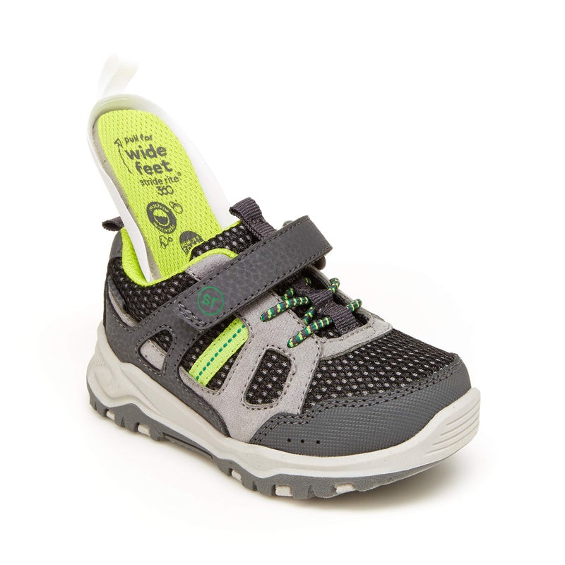 Stride Rite 360 Boys Artin 2.0 Athletic Sneaker, Grey, 6 Toddler - Image 2